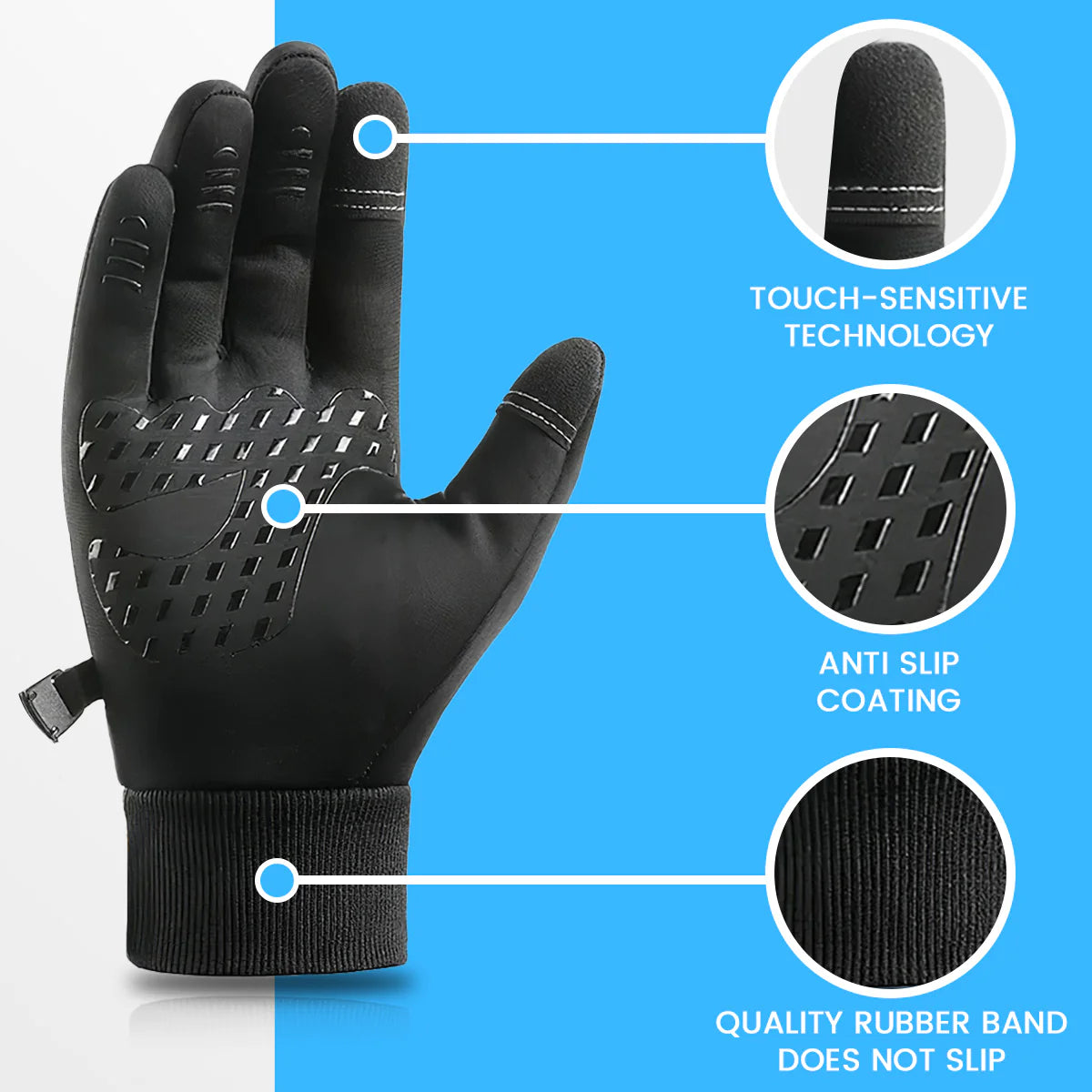 FrostDefender™ - Premium Thermal Gloves